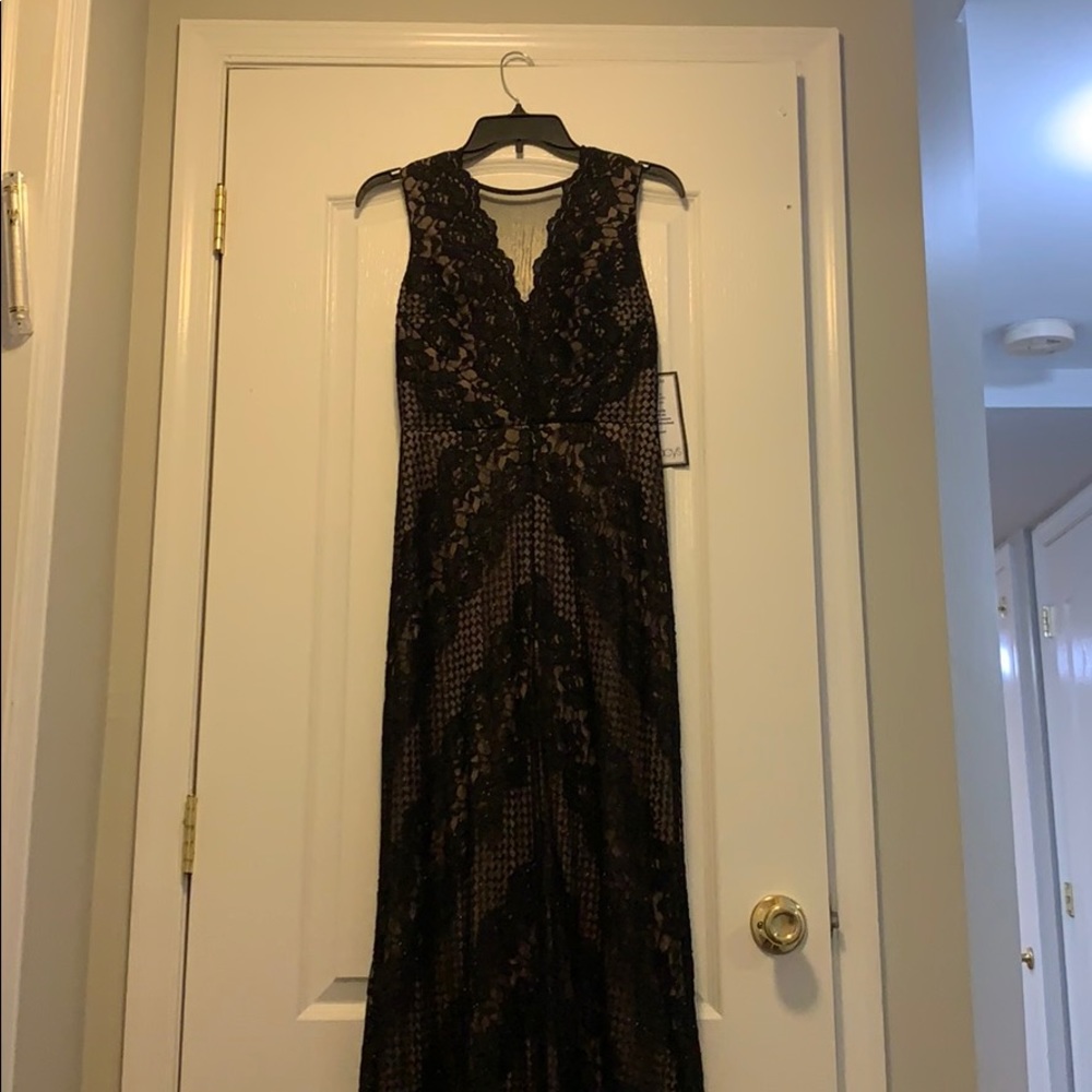 Black gown